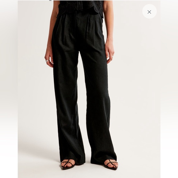 A&F Sloane Tailored Premium Linen Pant - Picture 3 of 9